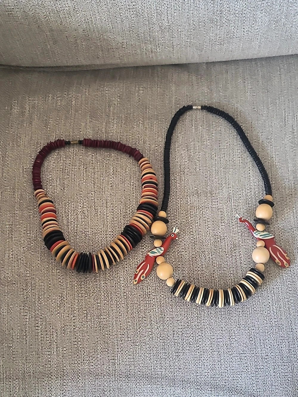 Multicolor & Black Beaded Necklace Set